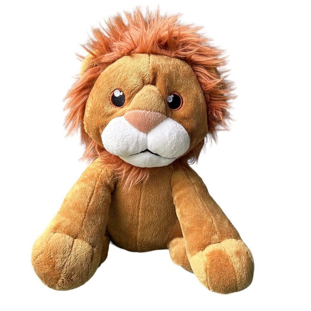 Disney Parks Baby Lion Plush Lion King Stuffed Animal Brown 10 Inch Sitting EUC